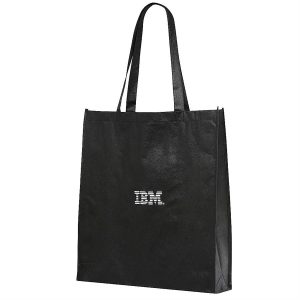 Black Non Woven Tote Bag