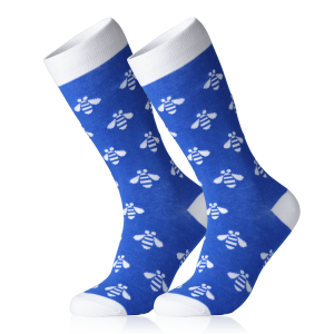 IBM Bee Socks - Blue