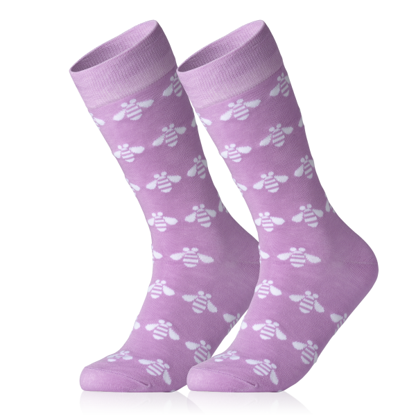 IBM Bee Socks - Purple