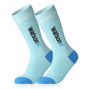 watsonx Light Blue Socks