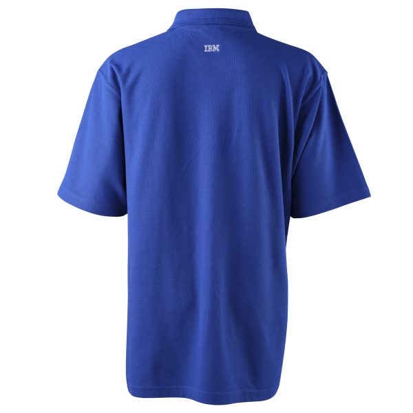 Rebus Blue Polo Shirt - Image 3